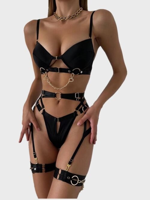 Body Harness Premium Lingerie Set