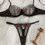 beautiful bra panty lingerie set 2