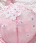 Baby Pink White Bra