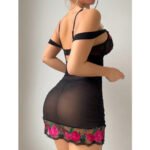 Pink Black Rose Baby Doll 2