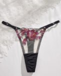 White Red Black Bra 1