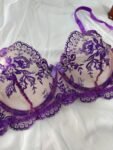 Purple Bra Set