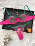Pink Bra Panty Set 2