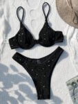 Black Sexy Bra Set