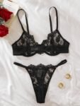 Black Sexy Night Bra 10