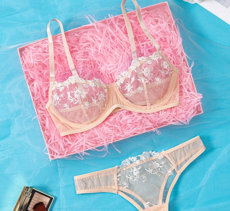 Creme Color Bra Set 1