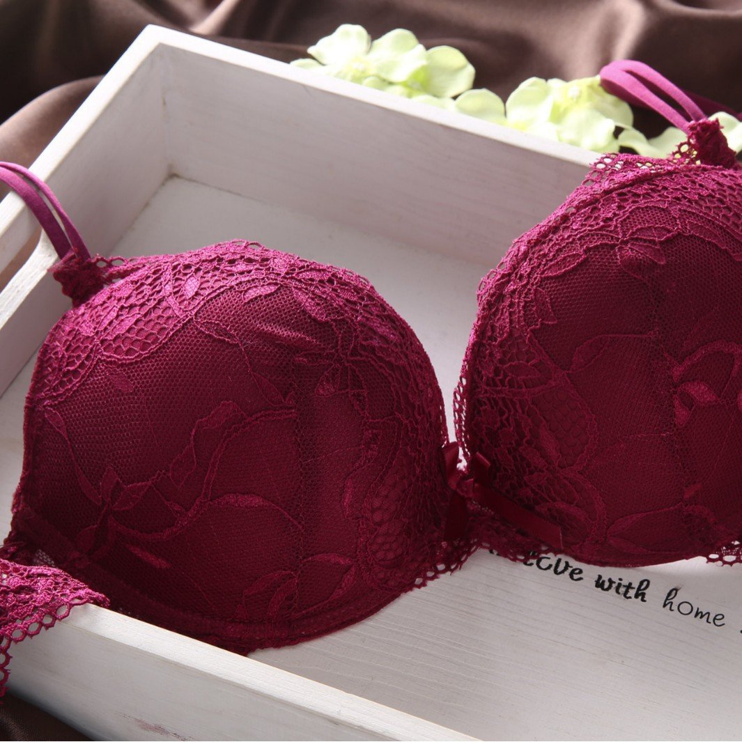 Maroon Bra Set 2