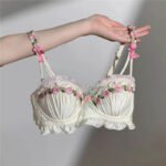 white rose bra set 4