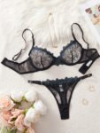 black bra set 5