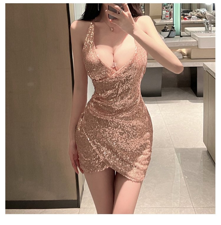 golden sexy dress 1