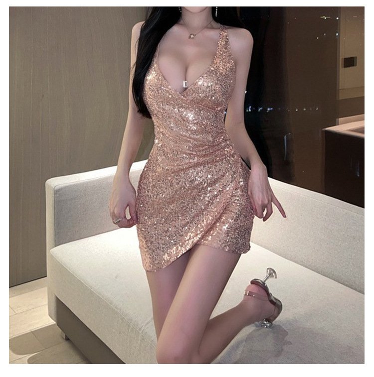 golden sexy dress 2