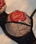 Red rOSE bRA