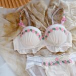 white rose bra set 4