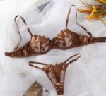 Brown bra set 01