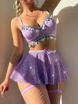 purple lingerie 1