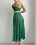 green sexy dress 2