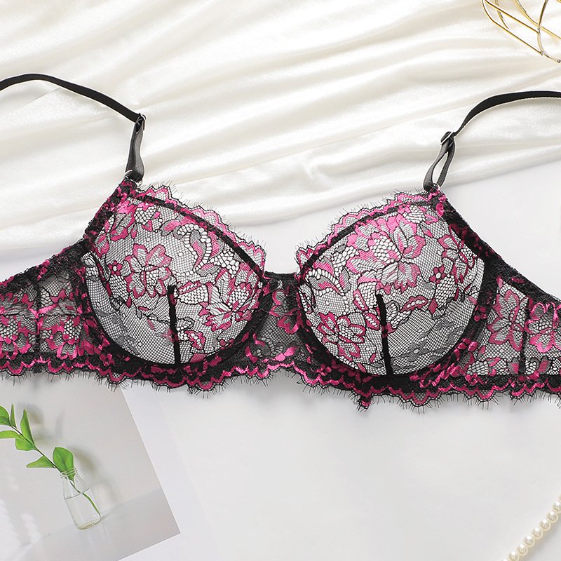 BLACK PINK BRA SET 5