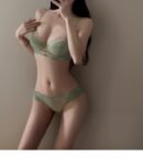 GREEN BRA SET 6