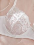 WHITE BRA SET