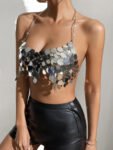 silver crop top 7