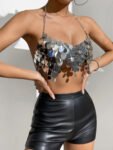 silver crop top 7