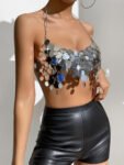silver crop top 7
