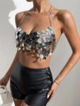 silver crop top 7