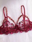 red bra set 4